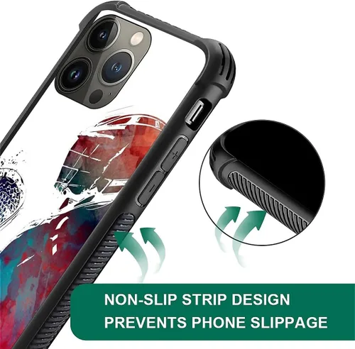 Vista 93 de Compatible con funda para iPhone 6 Plus/6s Plus,Bite Your Teeth Diseño de patrón asombroso, funda trasera dura de PC anti-arañazos y a prueba