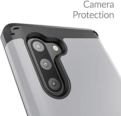 Vista 3 de Crave Funda para Note 10, funda de protección fuerte para Samsung Galaxy Note 10 - Pizarra