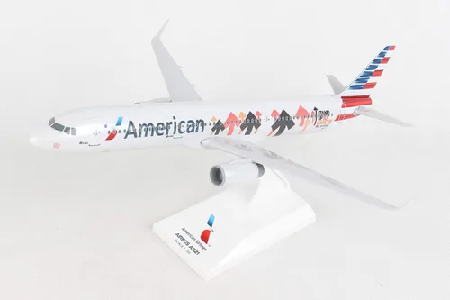 Vista 3 de Daron Skymarks American A321 New Livery Aircraft (escala 1/150)
