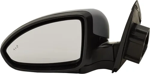 Vista 110 de Kool Vue - Espejo calefactable eléctrico para el lado del pasajero para Chevrolet Trailblazer GMC Envoy 2002-2009 plegado manual con luz de señal