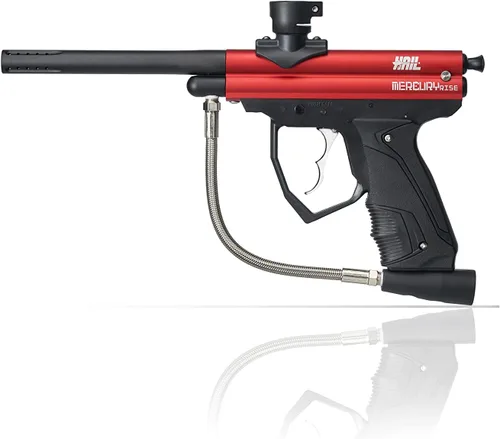 Vista 2 de Mercury Rise Marcador de pistola de paintball de calibre .50 semiautomático y cargador de paintball calibre .50