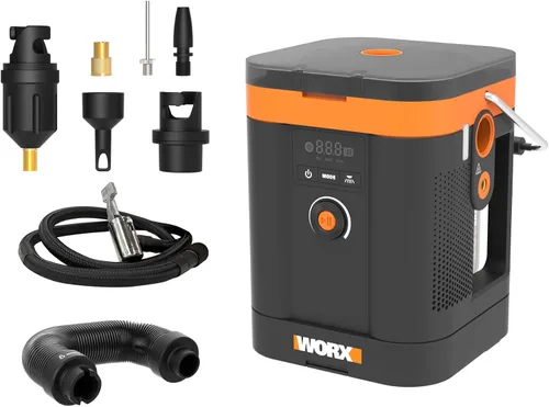 Vista 11 de Worx WX092L.9 20V Power Share Inflador de bomba de aire portátil (solo herramienta) 150 PSI, para neumáticos de automóvil, motocicleta y bolas
