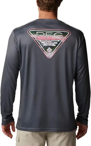 Vista 2 de Columbia Tackle Terminal Tackle PFG Fish Triangle Ls para hombre
