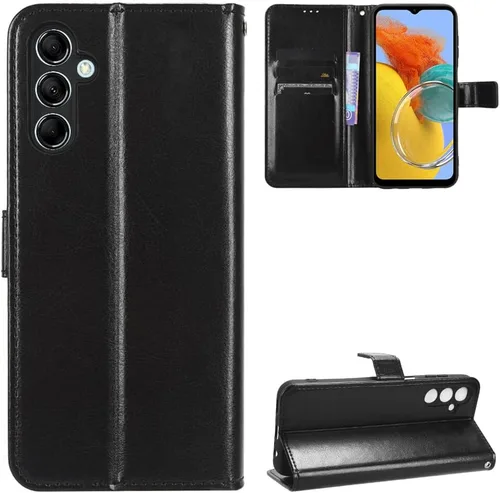 Vista 16 de Funda para Boost Mobile Celero 5G + Funda de piel con tapa para Boost Mobile Celero 5G Plus, color negro