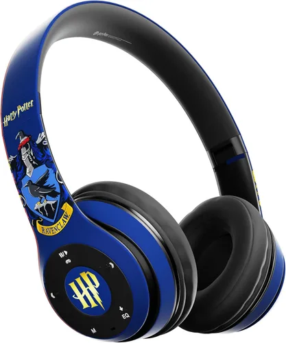 Vista 10 de iJoy Harry Potter Slytherin - Auriculares Bluetooth con micrófono integrado, auriculares inalámbricos con licencia oficial, auriculares plegables