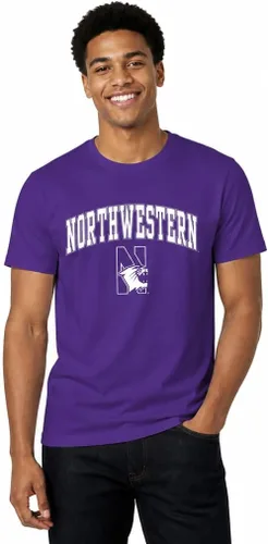 Vista 89 de Campus Colors NCAA - Camiseta de algodón para adulto, unisex, para el día del juego Azul marino