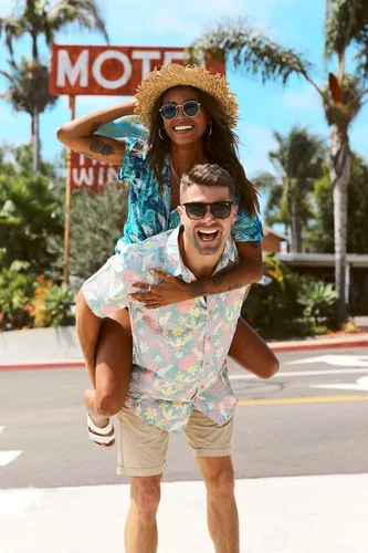 Vista 7 de Tipsy Elves Camisas hawaianas para hombre, camisas de verano de manga corta para hombre, para la playa, festivales de música y ropa de vacaciones