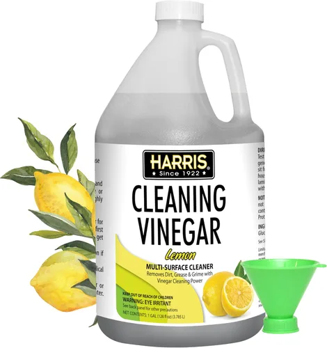 Vista 6 de HARRIS Vinagre de limpieza multiusos limpiador de superficies para el hogar, 128 onzas (Eucalyptus) con embudo fácil de verter incluido