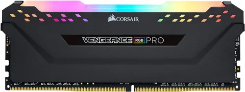 Vista 3 de Corsair Vengeance RGB Pro 16GB (1x16GB) DDR4 3600 (PC4-28800) C18 optimizado para AMD Ryzen - Negro (CMW16GX4M1Z3600C18)