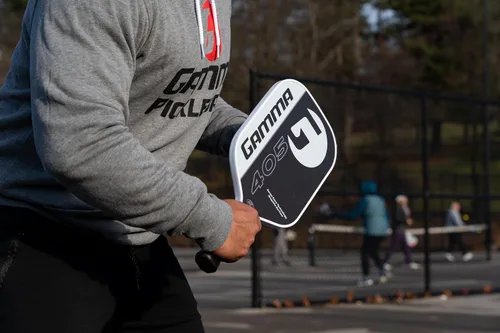 Vista 2 de Gamma Made in The USA Pickleball Paddles, NeuCore & Sensa Polycore Technology, Textured Graphite, Honeycomb Grip, USAPA Approved, Additional Power &