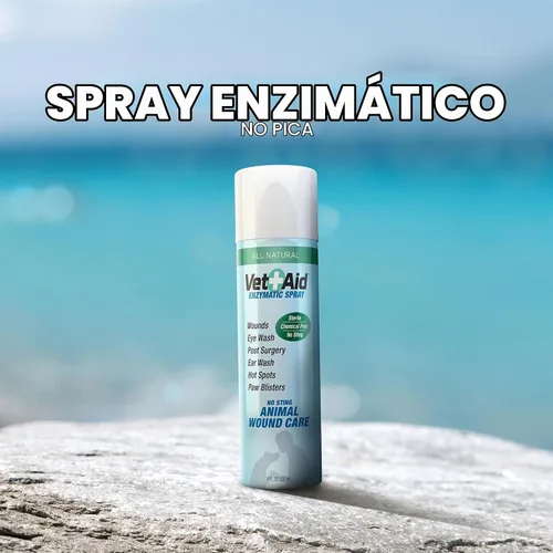 Vista 5 de Spray para el cuidado de heridas de animales – Cuidado de heridas de mascotas – Spray salino para el cuidado de mascotas – Soporta dermatitis