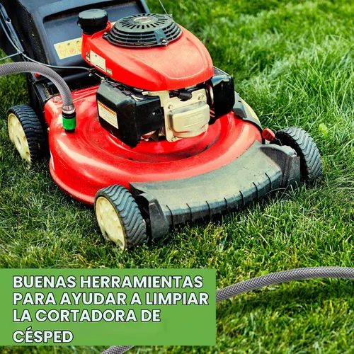 Vista 3 de Dreyoo Kit de lavado de cubierta de cortacésped, kit de accesorios