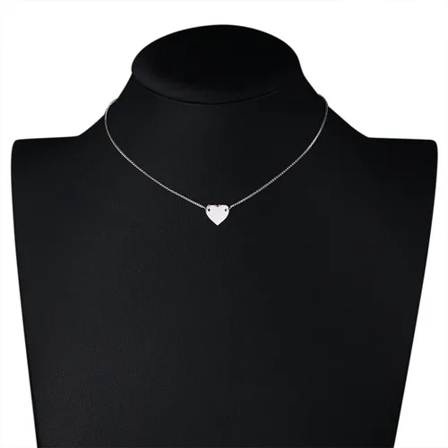 Vista 2 de Collar de plata de ley con colgante de luna y estrella de mar de estrella de mar para mujeres y niñas de 33 a 15.7in