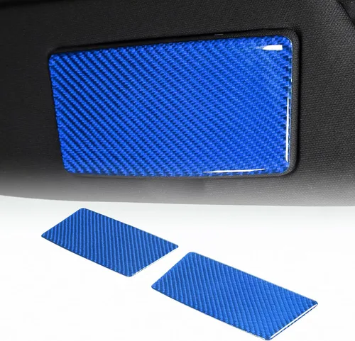 Vista 11 de Kit de decoración de panel de espejo cosmético de coche de fibra de carbono real suave 3D compatible con Corvette C8 Stingray Z06 Z51 2020 2021 2022