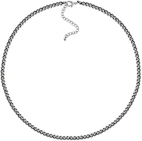 Vista 7 de Navajo - Collar de perlas occidentales para mujer, collar vintage en capas, gargantilla con cuentas para niñas