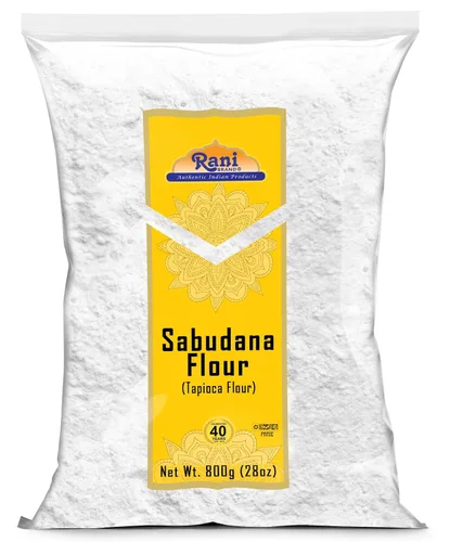 Vista 8 de Rani Sabudana (Tapioca/Sago) Pearls 400oz (25lbs) 25.0 lbs Caja a granel ~ Todo natural Vegano Sin colores Sin OMG Origen indio