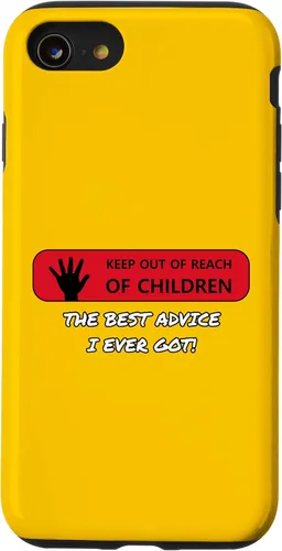 Vista 13 de iPhone 15 Manténgase fuera del alcance de los niños - El mejor consejo que he recibido! Funda