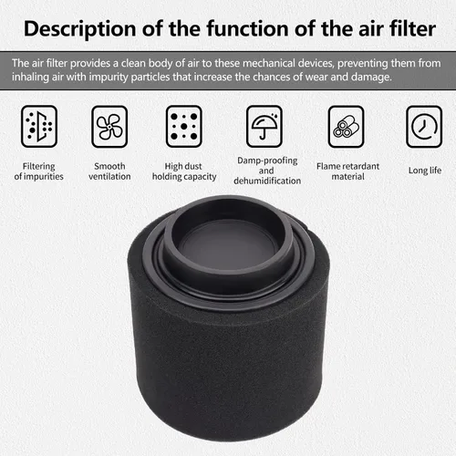 Vista 3 de Filtro de aire 0452306 1253355 apto para Polaris HAWKEYE 300 2006-2011 SPORTSMAN 300 2008-2010 TRAIL BLAZER 250 2001-2006 XPLORER 250 400 2001 2002