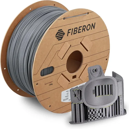 Vista 22 de Polymaker Fiberon ASA-CF08 Filamento ASA de fibra de carbono de 0.07 in 4.370 - 0.07 in Fiberon Asa-cf08 Negro 1.1 lbs (Código hexagonal: #000000)