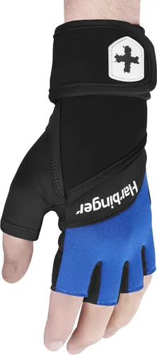 Vista 5 de Harbinger Guantes de levantamiento de pesas con agarre de entrenamiento, unisex