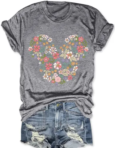 Vista 17 de Magic Kingdom Castle - Camisa de manga corta para mujer, estilo bohemio