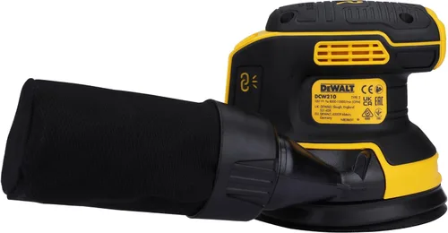 Vista 8 de Dewalt Lijadora inalámbrica DCW210N-XJ 18V XR BL