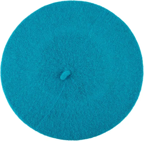 Vista 33 de Hat To Socks Boina francesa de mezcla de lana para hombre y mujer en colores lisos