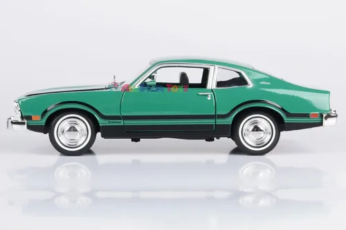 Vista 4 de 1974 Maverick GRABBER Green 1/24 MODELO COCHE DE MODELO DE MODELO por Motormax Forgotten Classics Series 73332 79043
