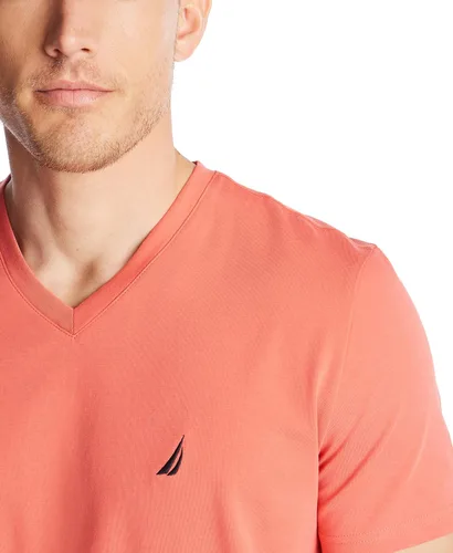 Vista 7 de Nautica Camiseta de manga corta para hombre con cuello en V