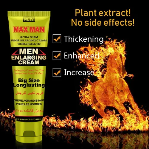 Vista 2 de Crema para agrandar el pene, crema de masaje sexual para hombres, aceite para mejorar el crecimiento del pene para una mayor y más gruesa erótica