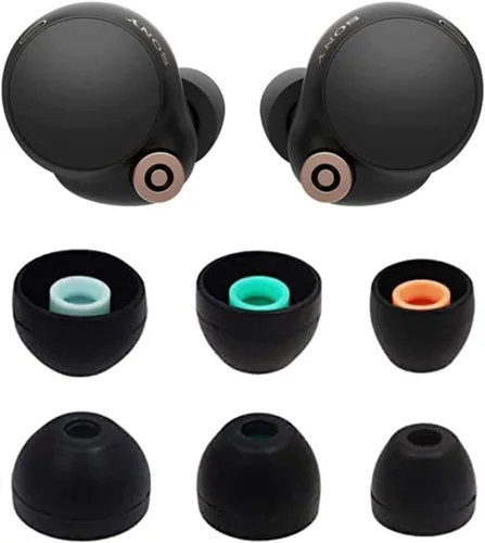 Vista 10 de ALXCD Eartips - Auriculares compatibles con Sony WF-1000XM4, S/M/L, 6 pares de puntas de silicona suave, compatibles con Sony WF-1000XM4 puntas