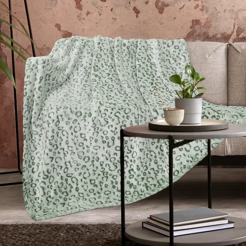 Vista 18 de ZHIKU Manta Cálida de Forro Polar Suave Mantas Manta de Tiro Ligera 40"x50