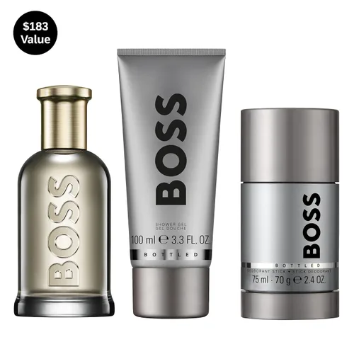 Vista 2 de Hugo Boss / Conjuntos de Eau de Parfum Botellado BOSS de 3 piezas para hombre