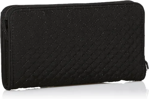 Vista 2 de Vera Bradley - Pulsera de microfibra con cremallera frontal y protección RFID