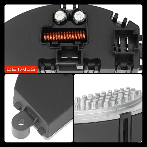 Vista 10 de A-Premium Resistencia del motor del ventilador HVAC compatible con vehículos Audi, Mercedes-Benz y Porsche - A4 Quattro, A5 Quattro, Allroad, Q5