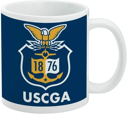 Vista 302 de Taza de cerámica con el logotipo principal de la Universidad Rider, taza de regalo novedosa para café, té y bebidas calientes, 11oz, blanca