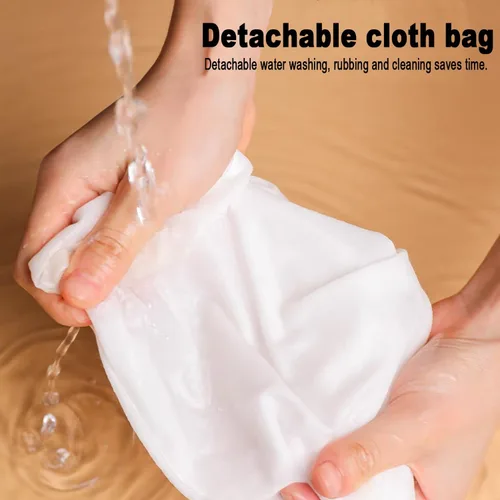Vista 7 de Bolsas de malla ultra fina, colador de malla fina reutilizable con asa, colador de yogur, paños de queso, adecuado para filtrar té, yogur, jugo