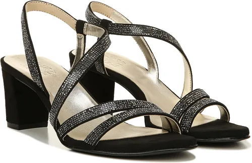 Vista 2 de Naturalizer Vanessa2 Sandalias de tacón con tiras adornadas con diamantes de imitación para mujer
