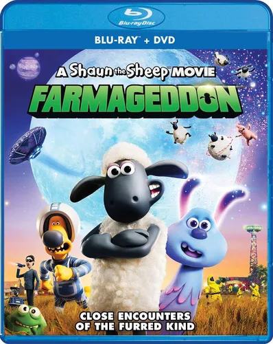 Vista 2 de A Shaun The Sheep Movie Farmageddon (2022) Blu-ray + DVD