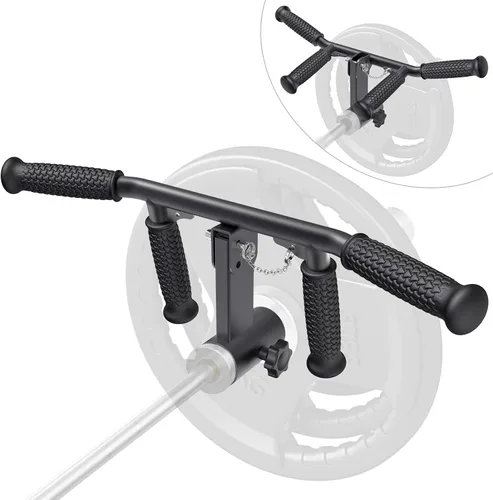 Vista 11 de SELEWARE Accesorio de Mango Landmine Barra en V y Barra en T para Barra de Pesas de 2", Mango Landmine Sólido de Múltiples Agarres Accesorio de Remo