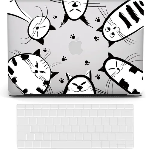 Vista 30 de Funda para laptop compatible con MacBook Pro de 13 pulgadas con CD-ROM (Modelo: A1278, versión anterior 2012 2011 2010 2009 2008), cubierta