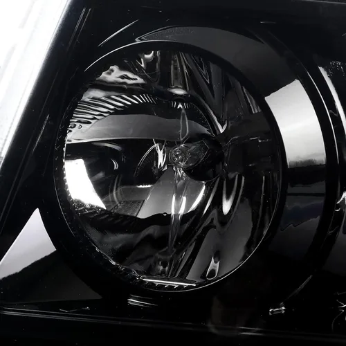Vista 6 de SPEC-D TUNING Faros Delanteros Proyectores Negro Azabache con Tira LED y Señal de Giro LED Compatible con Ford Ranger 2001-2011, Par de Faros
