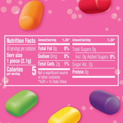 Vista 2 de HUBBA BUBBA Minis SKITTLES Paquetes de Chicle de Globo Saborizado Sin Azúcar, Chicle a Granel Paquete de 6 (240 Piezas)