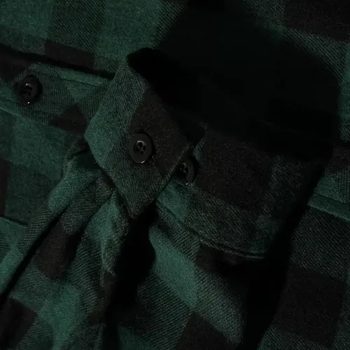 Vista 6 de Camisas de manga corta con botones para hombre, estilo occidental, con bolsillo, ligeras, transpirables, ajuste regular