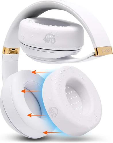 Vista 21 de WC SweatZ Studio - Fundas patentadas para almohadillas de oído para Beats Studio 3 (A1914) & Beats Studio 2 (B0500 / B0501), fabricadas por Wicked