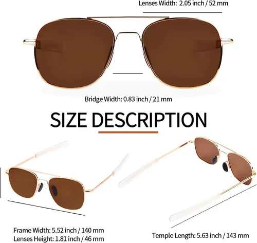 Vista 5 de OPTOFENDY Fashion Sunglasses for Women Men