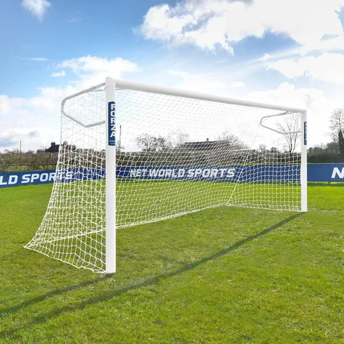 Vista 22 de Porterías de fútbol de aluminio FORZA [11 tamaños] Postes de portería de fútbol profesional *Las redes de portería utilizadas por los clubes