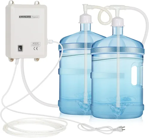 Vista 7 de LIYUAN Sistema de bomba dispensador de agua embotellada, bomba de jarra de agua de 5 galones, dispensador de agua eléctrico de 5 galones