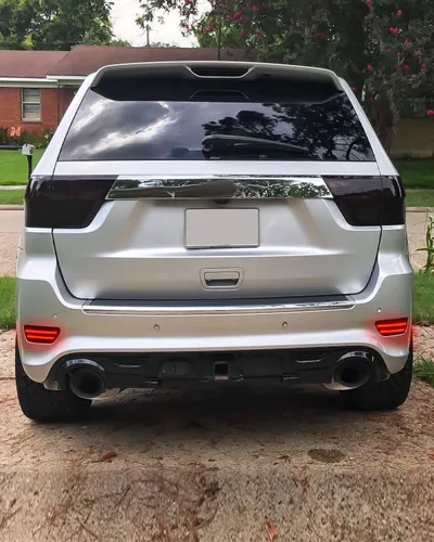Vista 9 de Bestview 4-en-1 Luz Reflectora de Parachoques Trasero Compatible con Jeep Grand Cherokee Compass Patriot Dodge Journey 2011-2021, Función como Luz