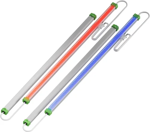 Vista 12 de MARS HYDRO ADlite Red30 & Blue30 Luz de Crecimiento LED para Plantas de Interior, Luces de Crecimiento de 30Wx2, Luz Suplementaria de Espectro Rojo